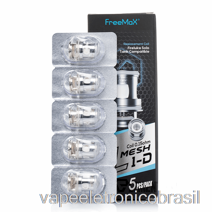 Vape Recarregável Freemax Fireluke Solo Fl Mesh Bobinas De Substituição 0.15ohm Fl1-d Mesh Coils